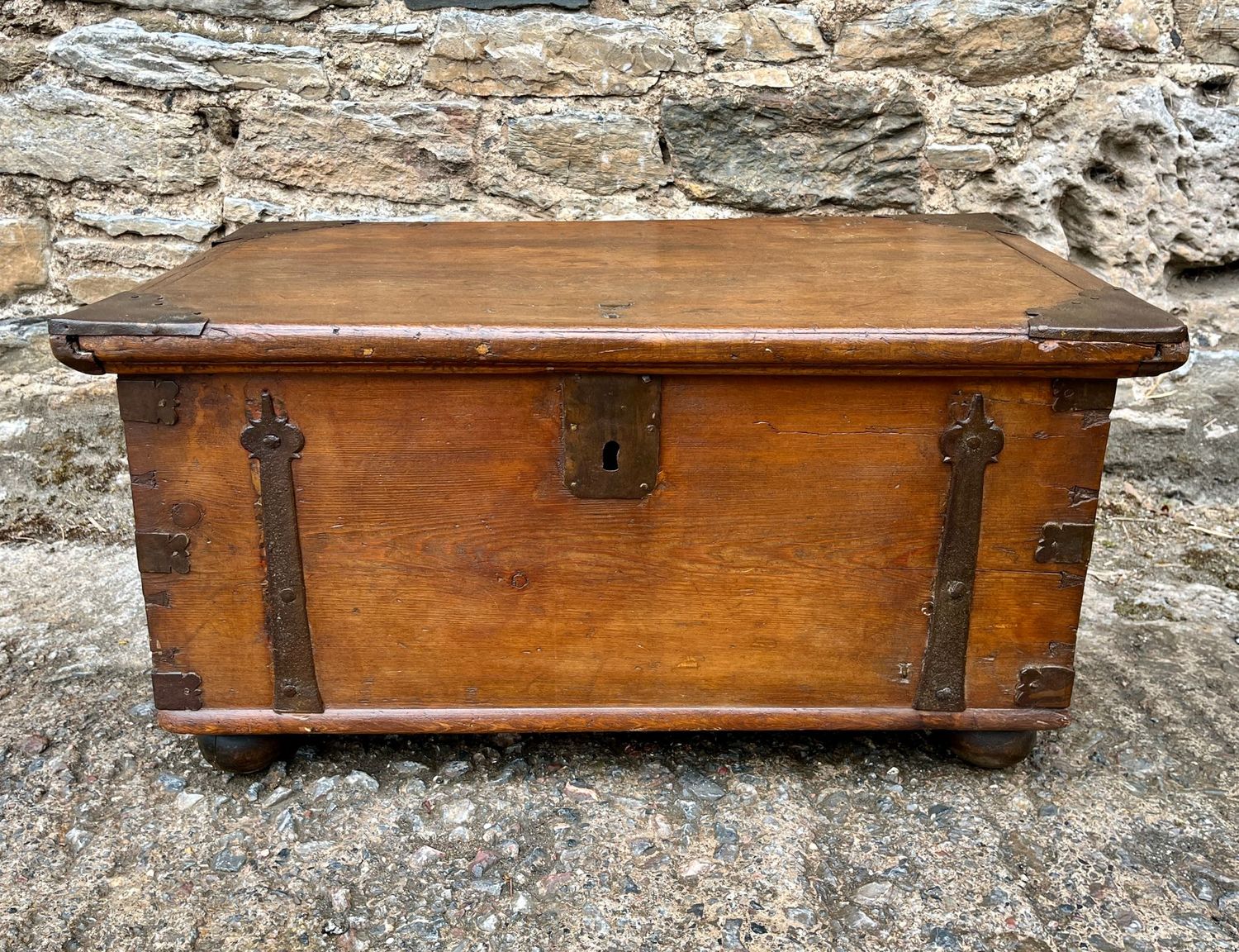 ​Anglo-Indian Teak Merchant’s Chest