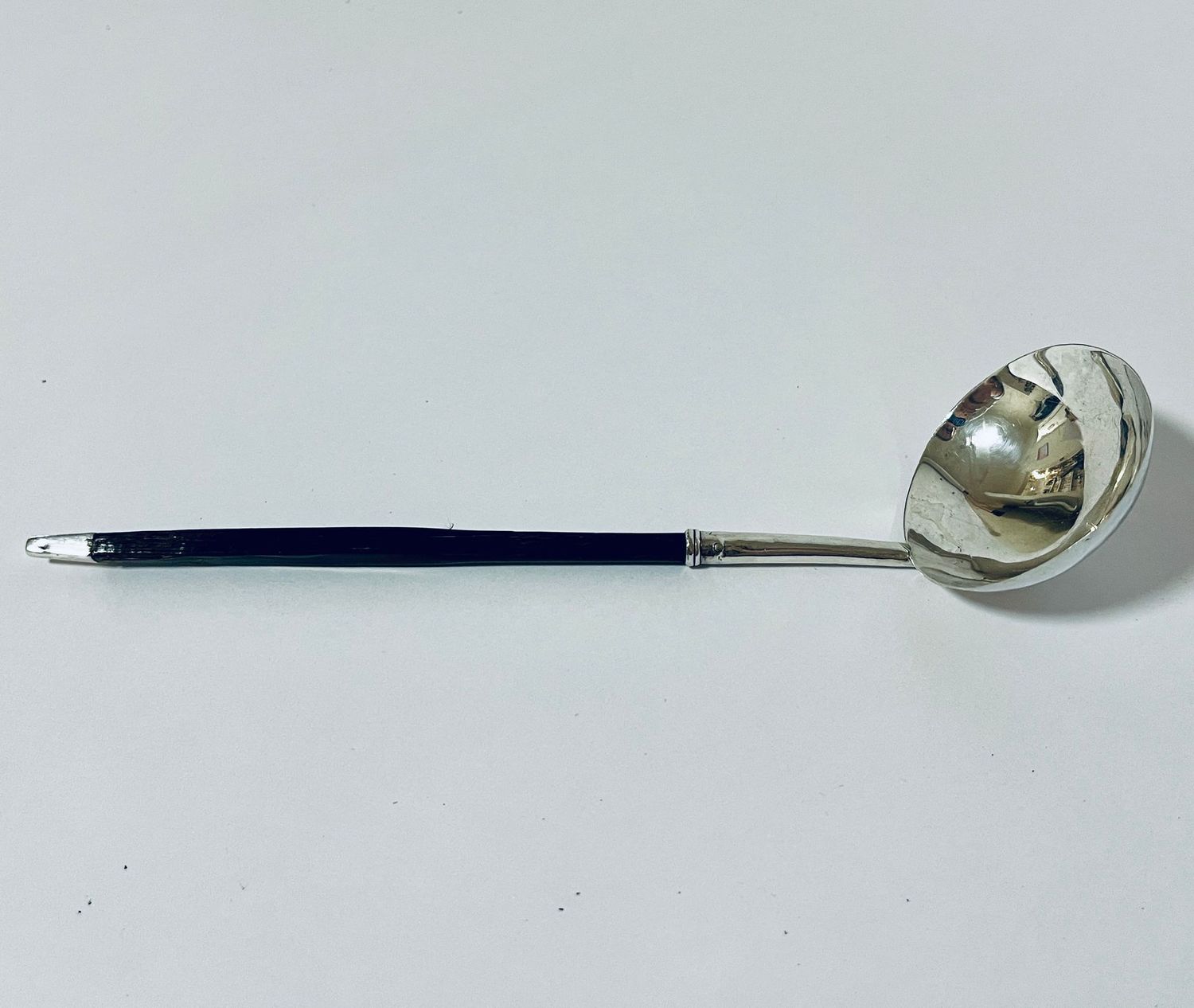 Georgian Irish Silver Punch Ladle