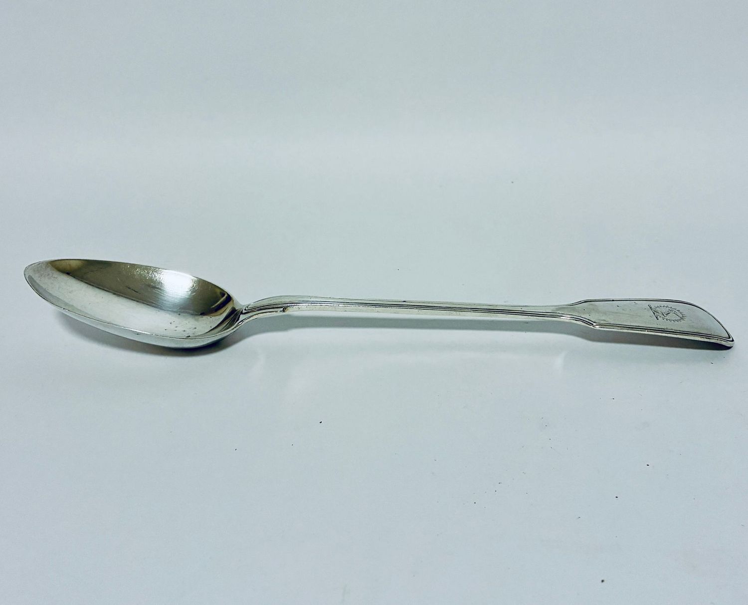 Victorian Silver Serving Spoon Victorian Silver Serving Spoon