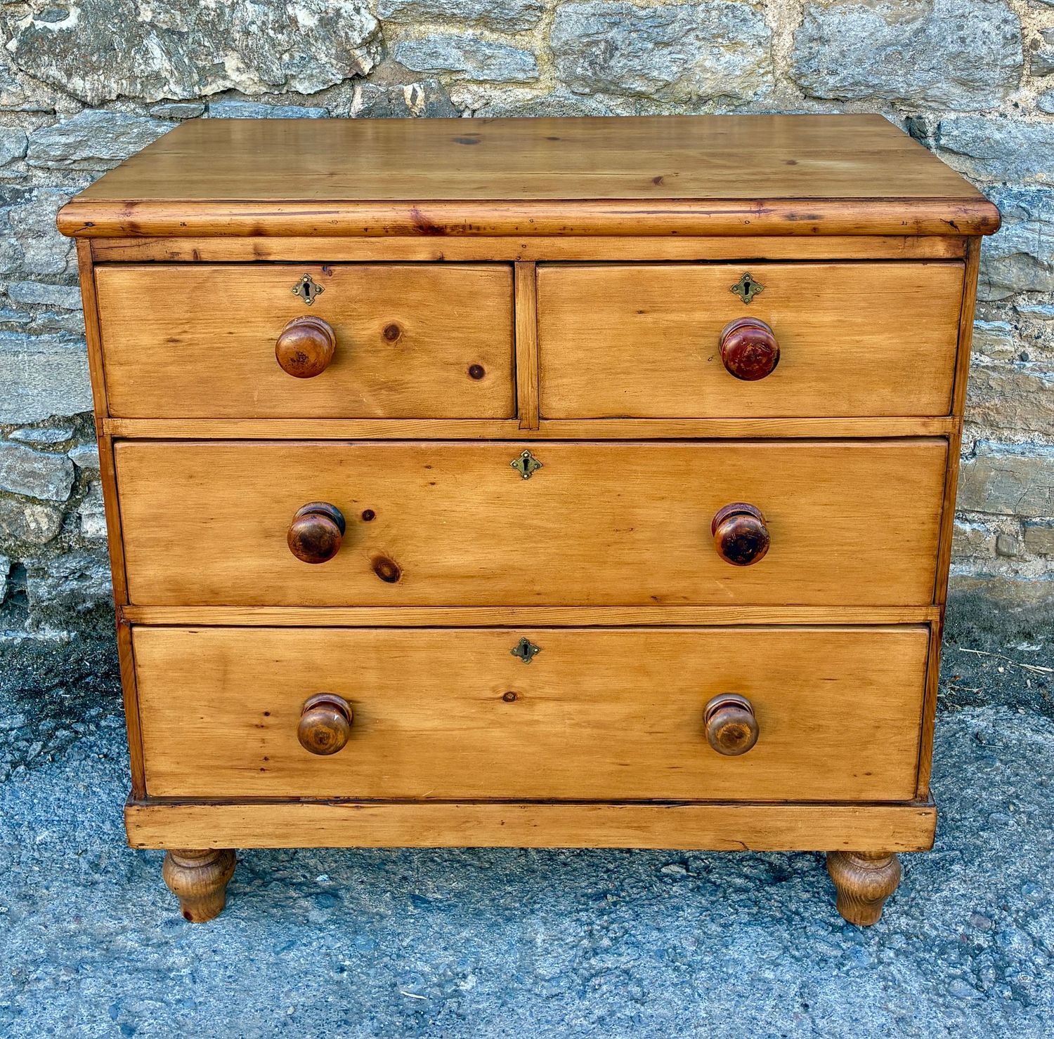 Small Antique Pine Chest of Drawers Small Antique Pine Chest of Drawers