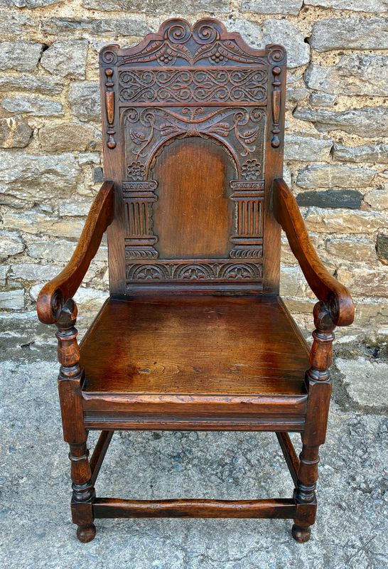 Oak Wainscot Chair
