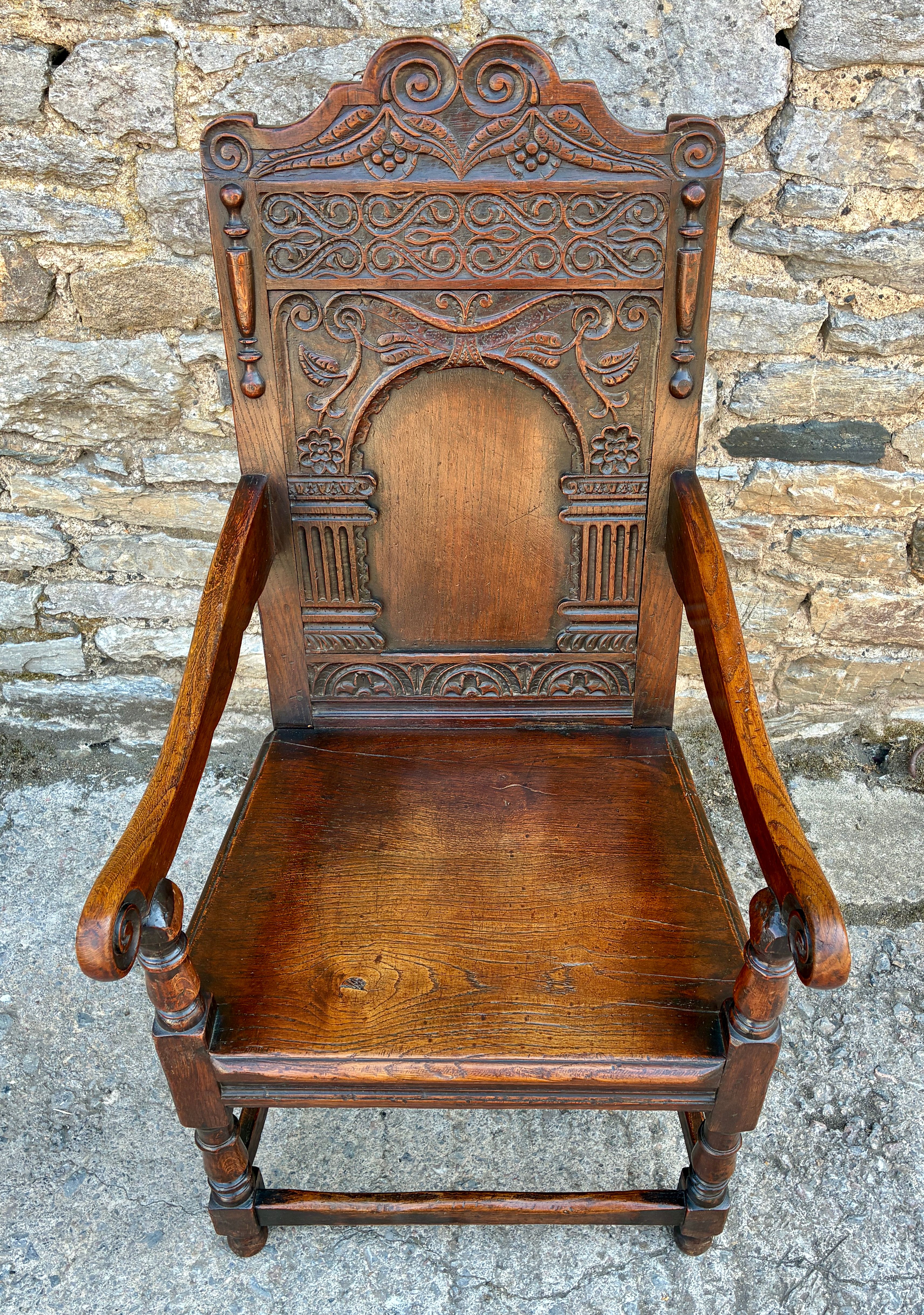 Oak Wainscot Chair