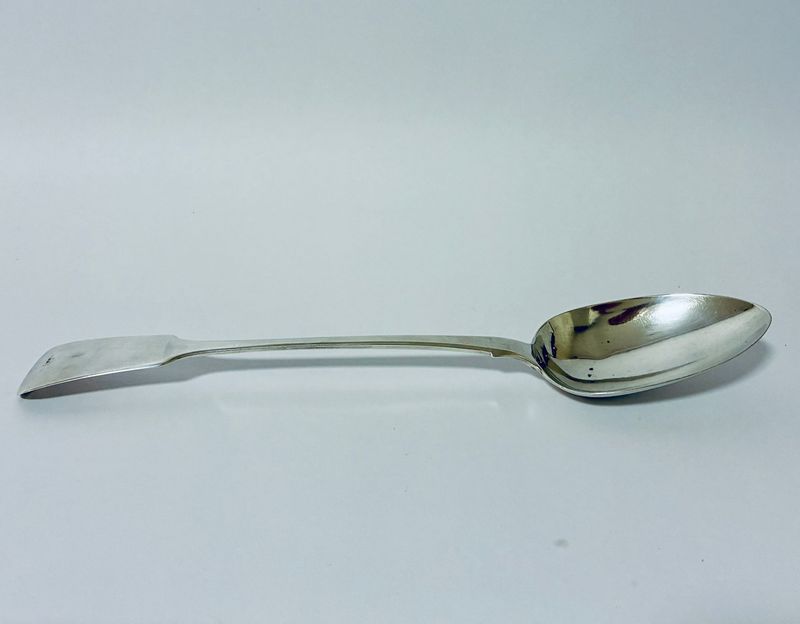 Georgian Silver Serving Spoon