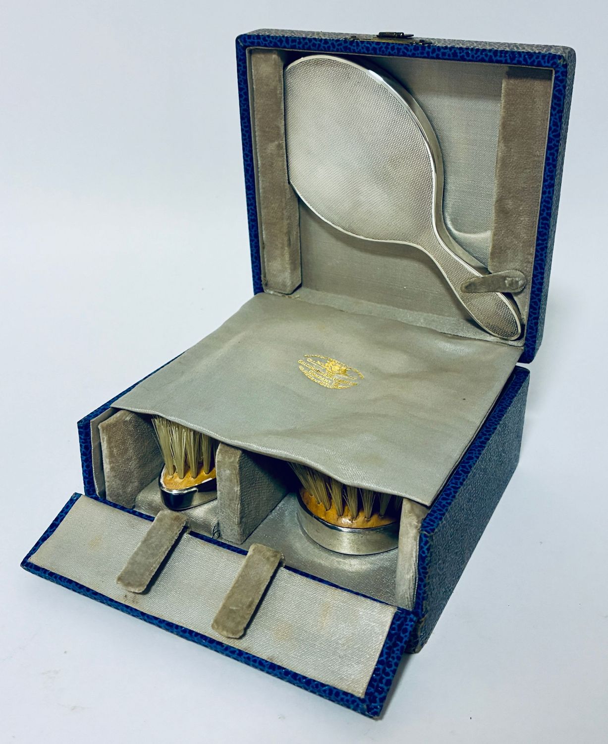Antique Silver Christening Set