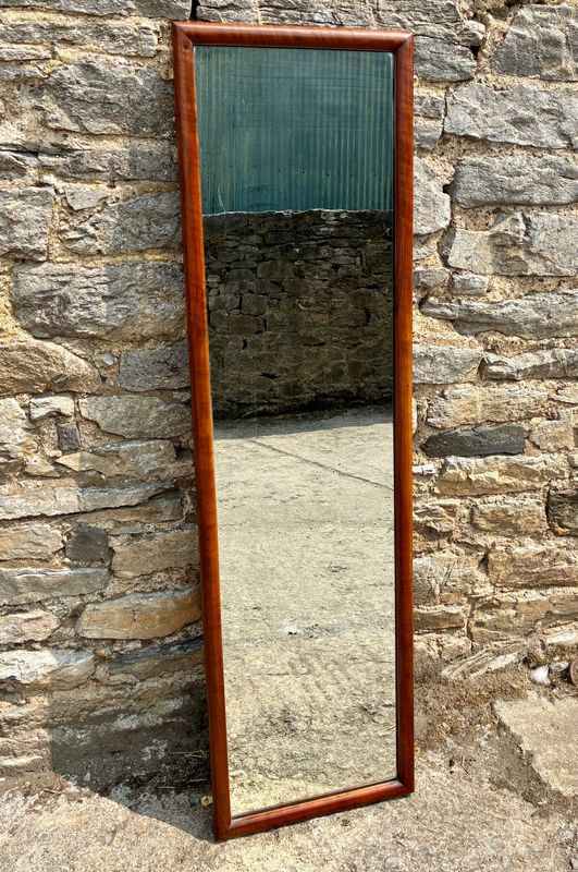 ​Antique Mahogany Framed Tailors Mirror