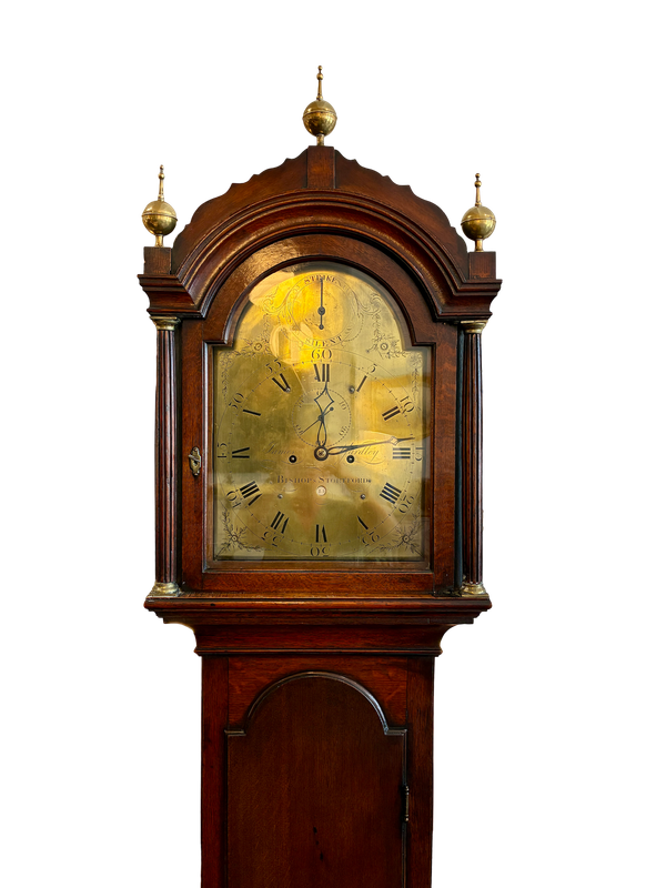 Georgian Oak 8-Day Longcase Clock