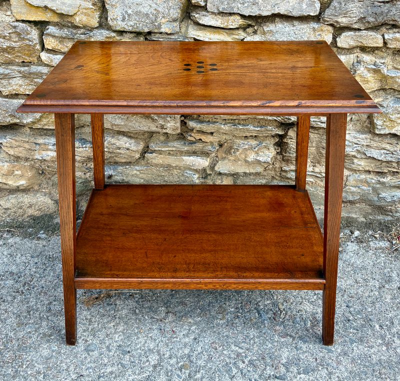 Arts and Crafts Oak Table