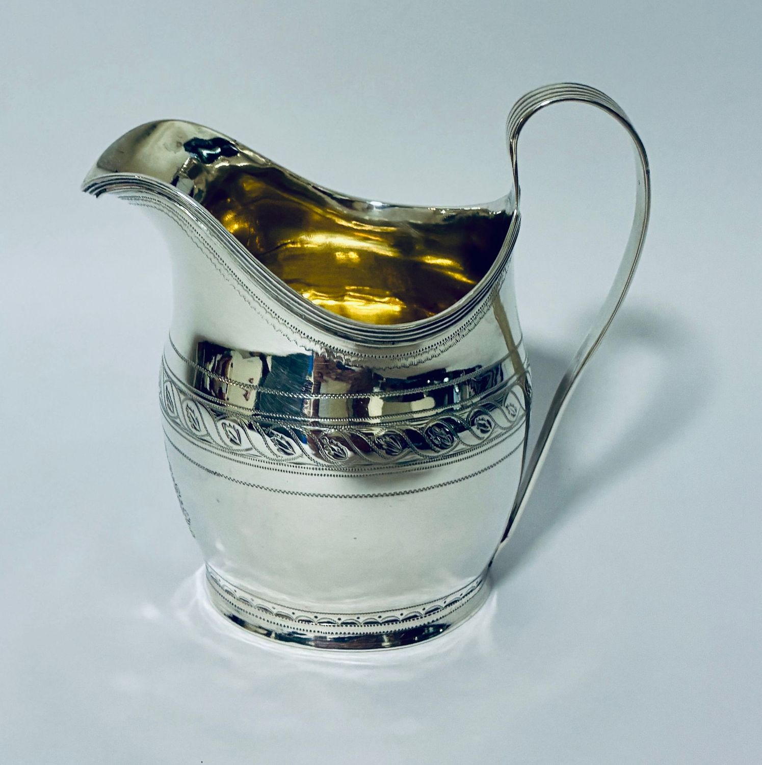Georgian Silver Cream Jug Georgian Silver Cream Jug
