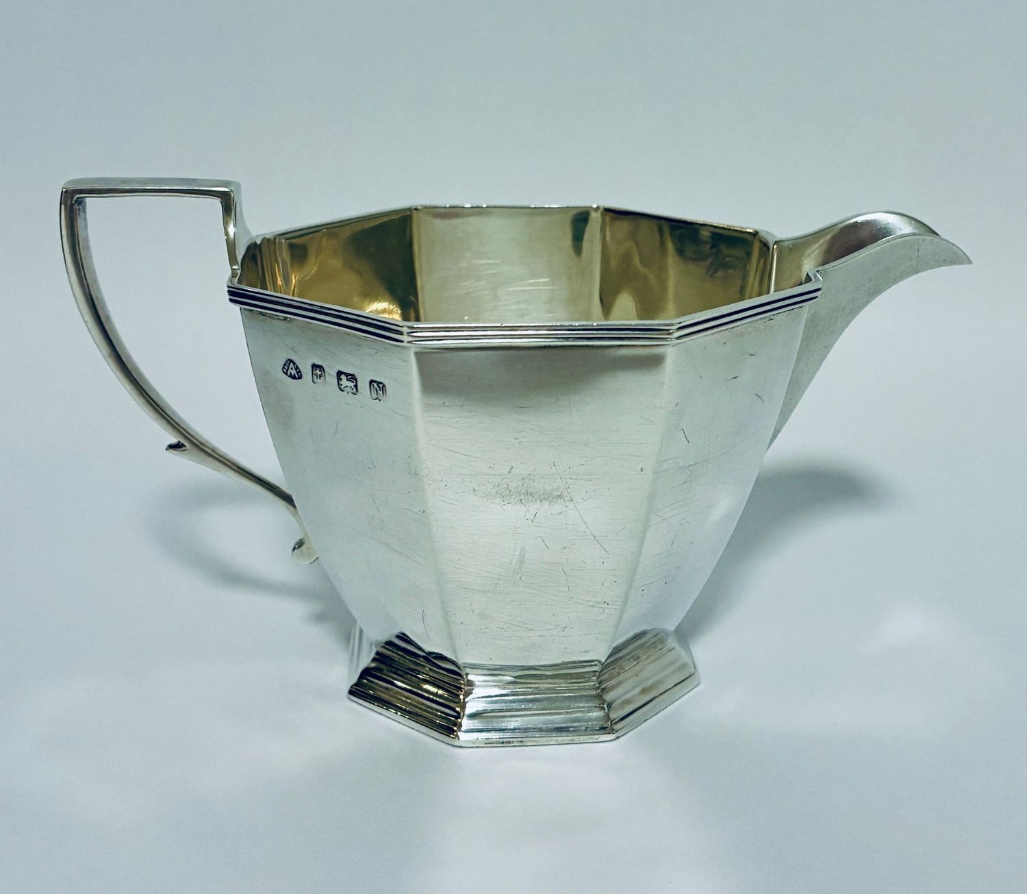 Antique Silver Milk Jug Antique Silver Milk Jug