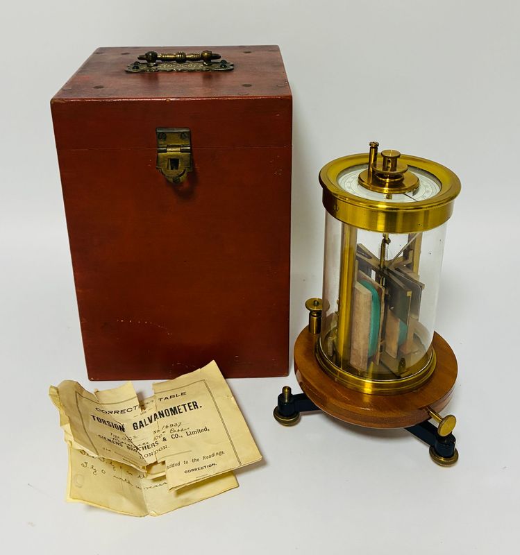 Victorian Torsion Galvanometer