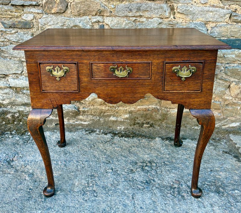 Georgian Oak Lowboy
