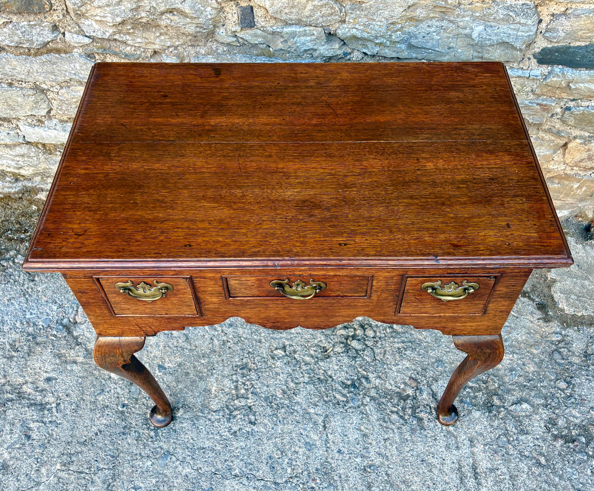 Georgian Oak Lowboy