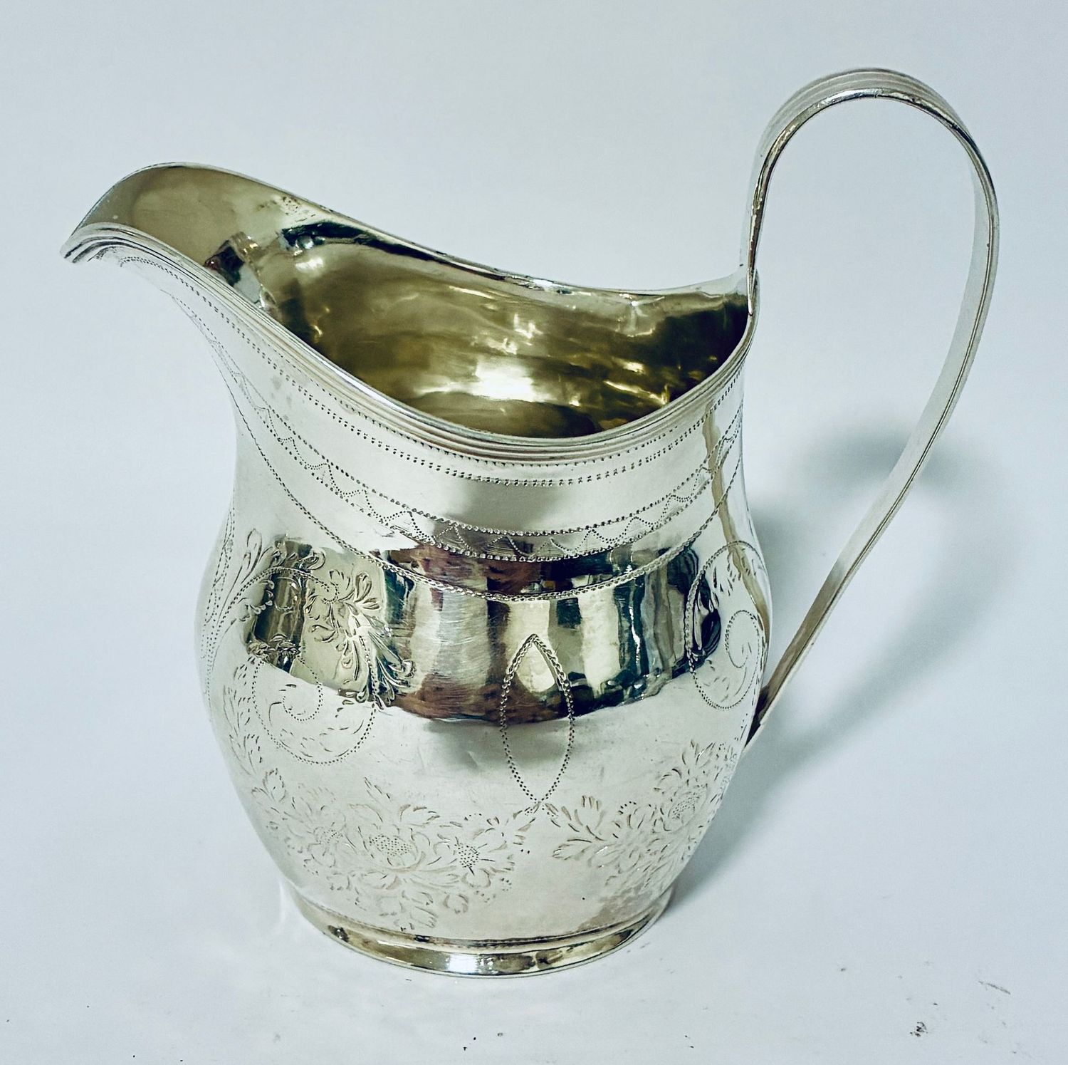 Georgian Silver Cream Jug Georgian Silver Cream Jug