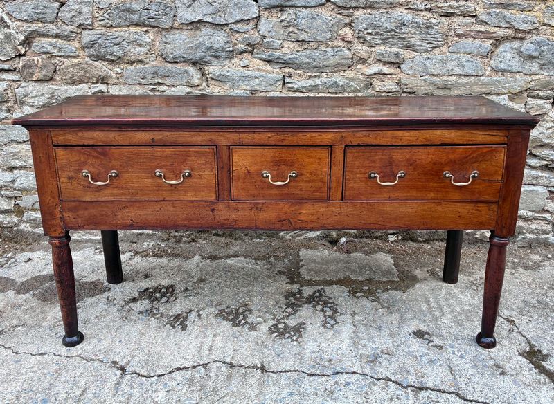 George III Fruitwood Dresser Base