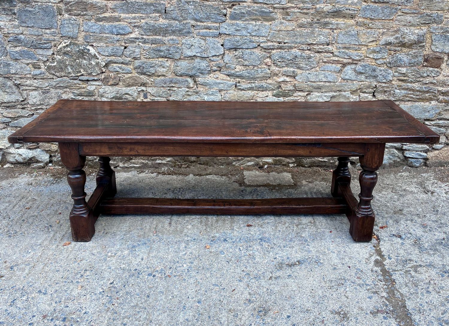 Large Oak Refectory Dining Table