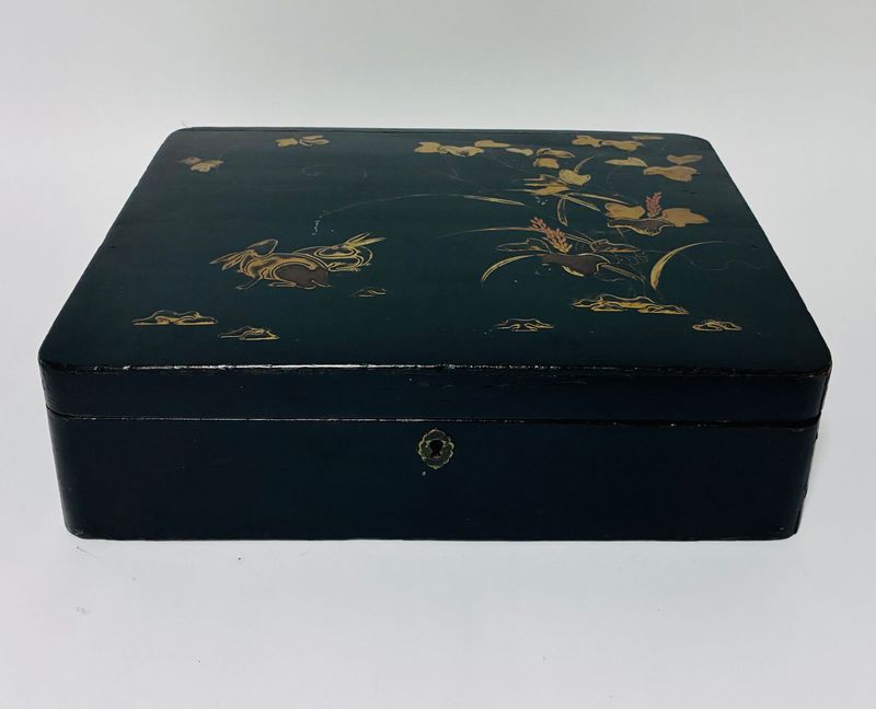 Antique Japanese Lacquered Box