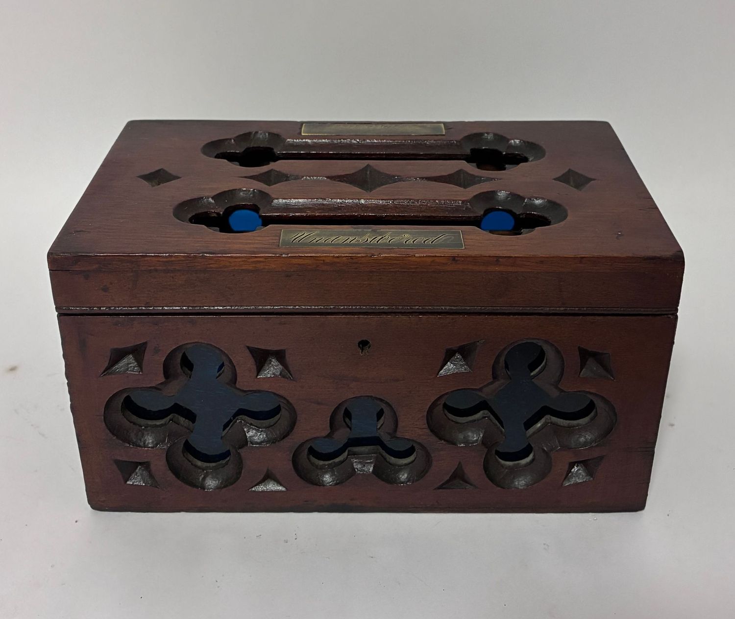 Victorian Gothic Style Correspondence Box