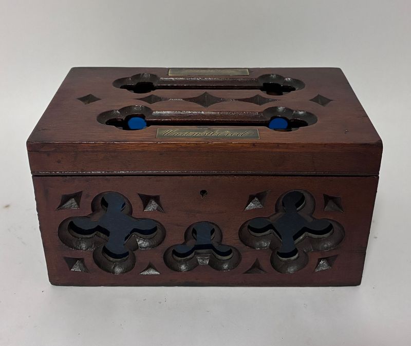 Victorian Gothic Style Correspondence Box