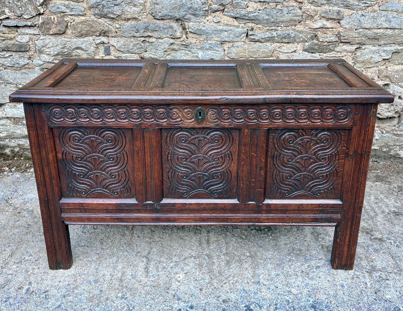 17th Century Oak Coffer