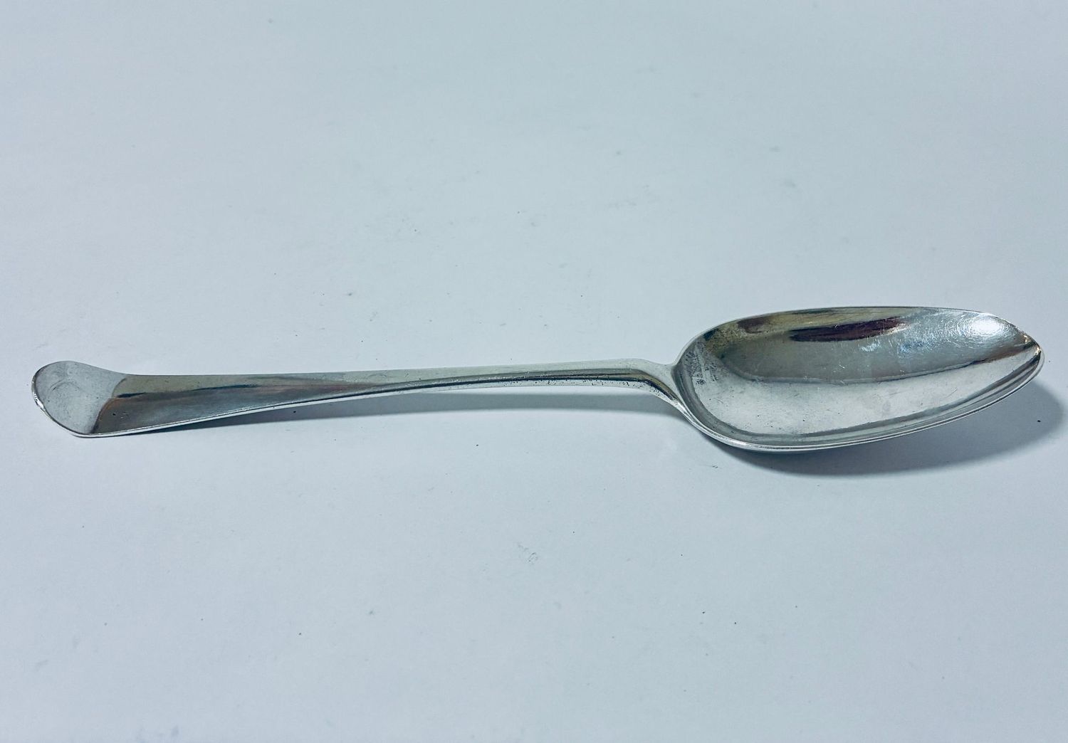 18th Century Silver Serving Spoon