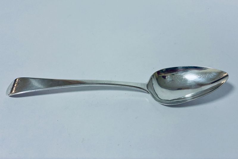 EXETER Silver Serving Spoon
