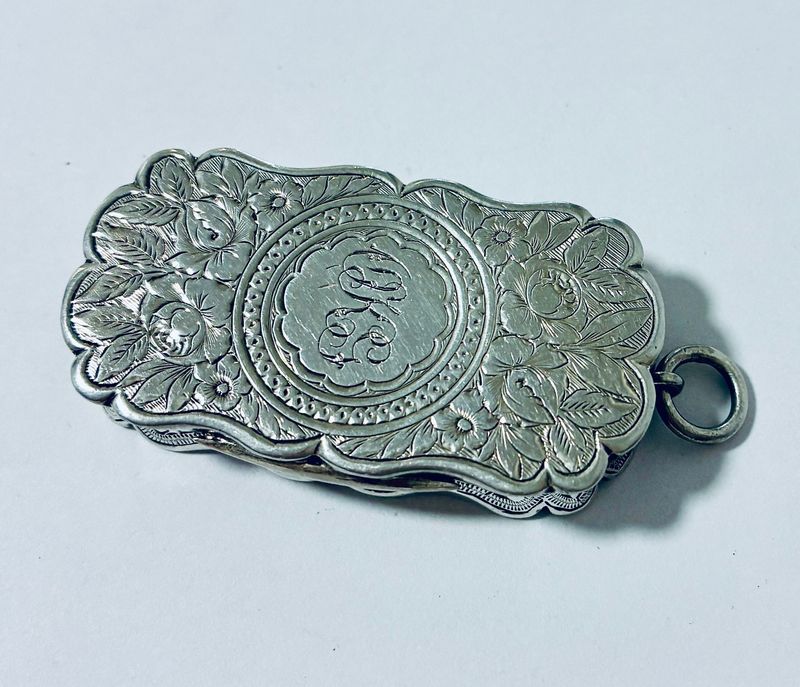 Victorian Silver Vinaigrette