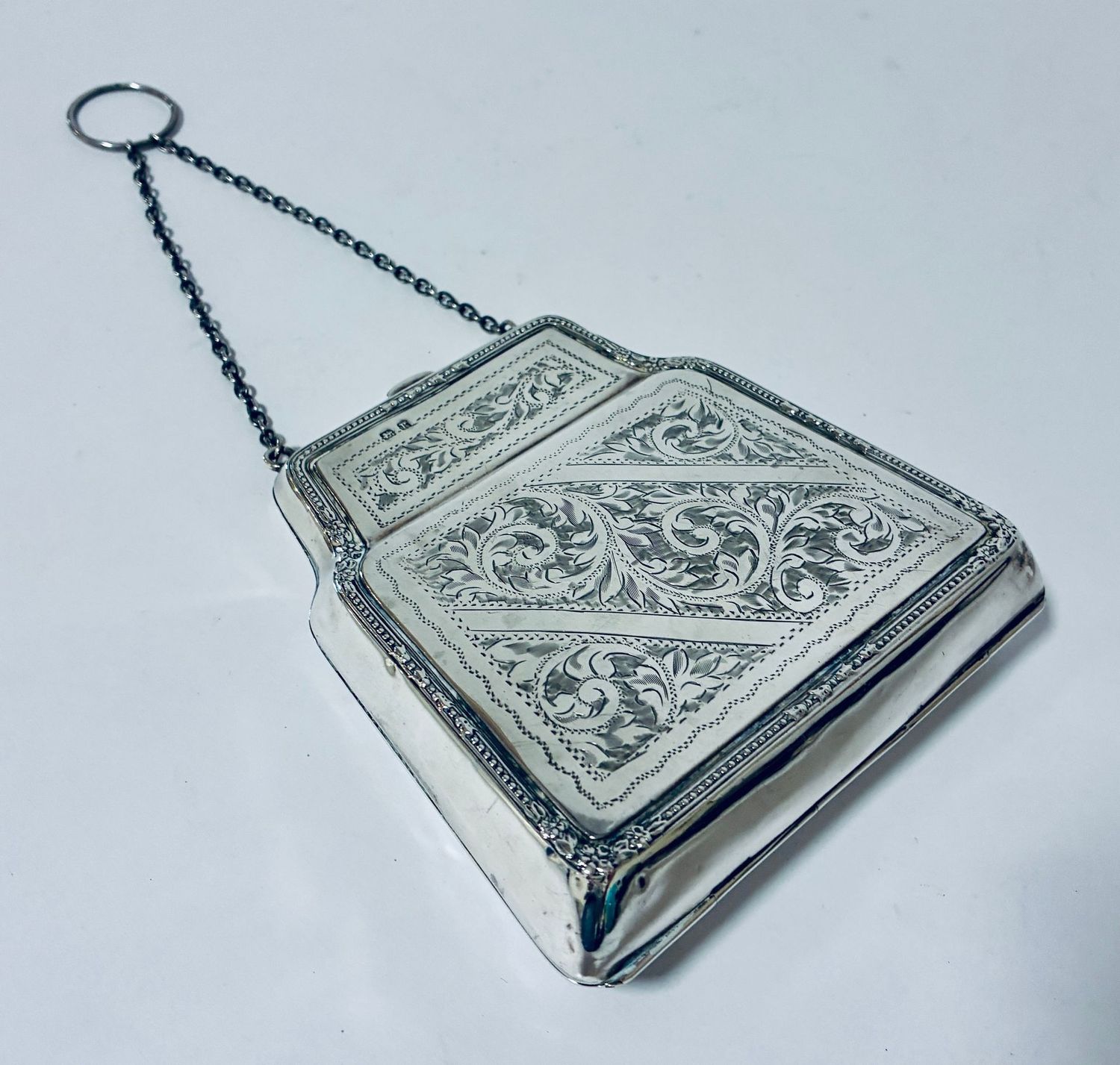 Antique Silver Evening Purse