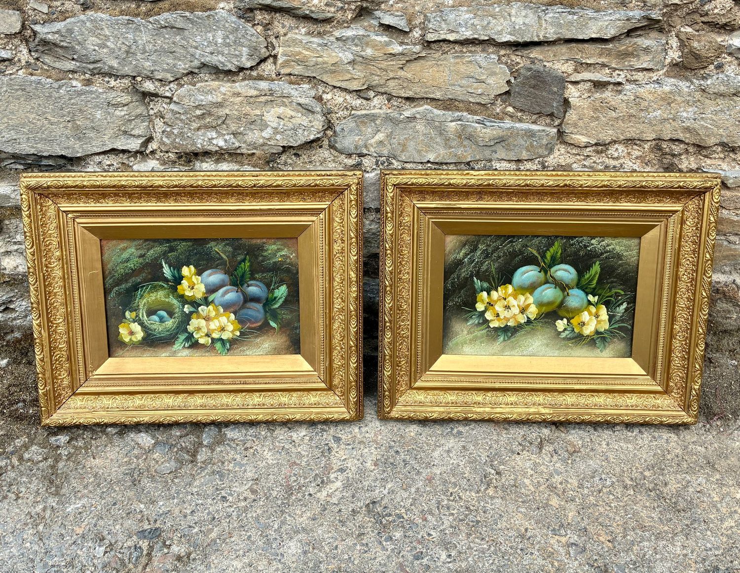 Pair of Still Life Oil Paintings Pair of Still Life Oil Paintings