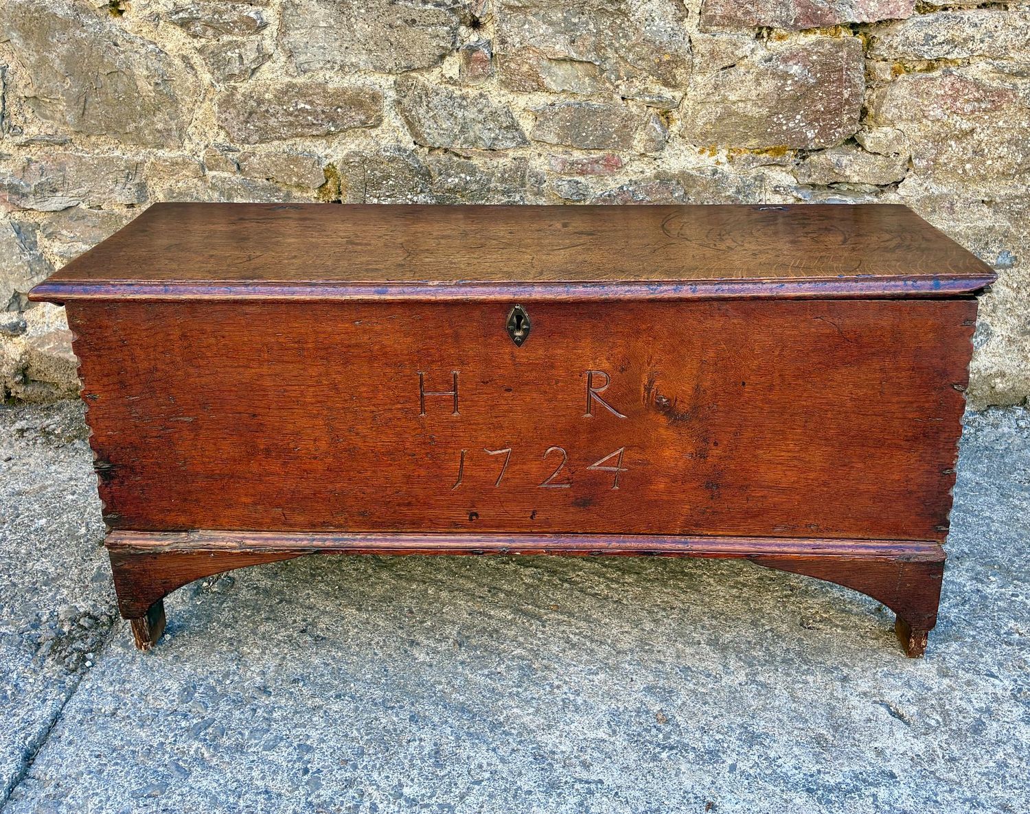 Early 18th Century Oak Sword Chest