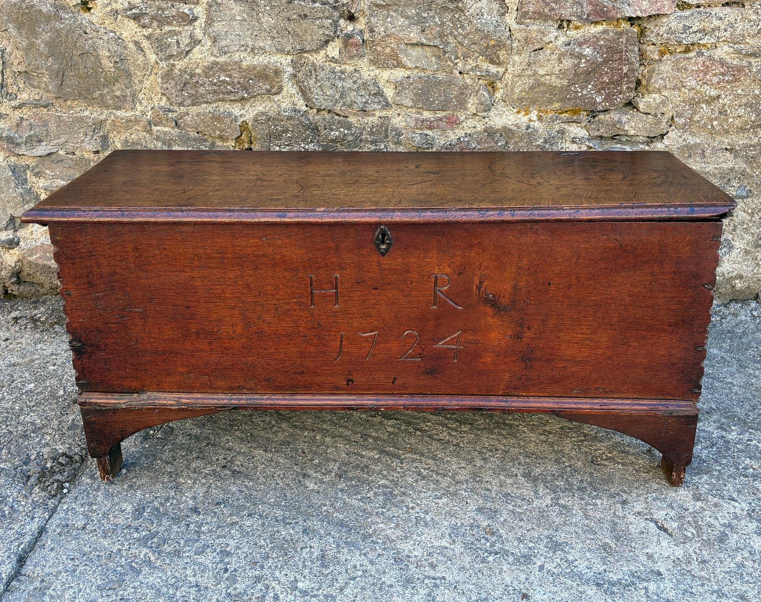 Early 18th Century Oak Sword Chest