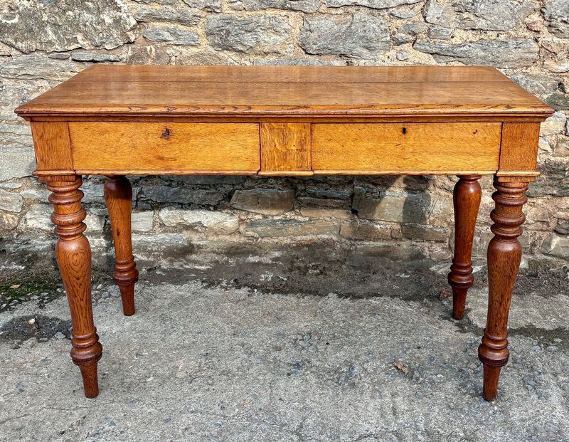 ​Victorian Oak Console Table