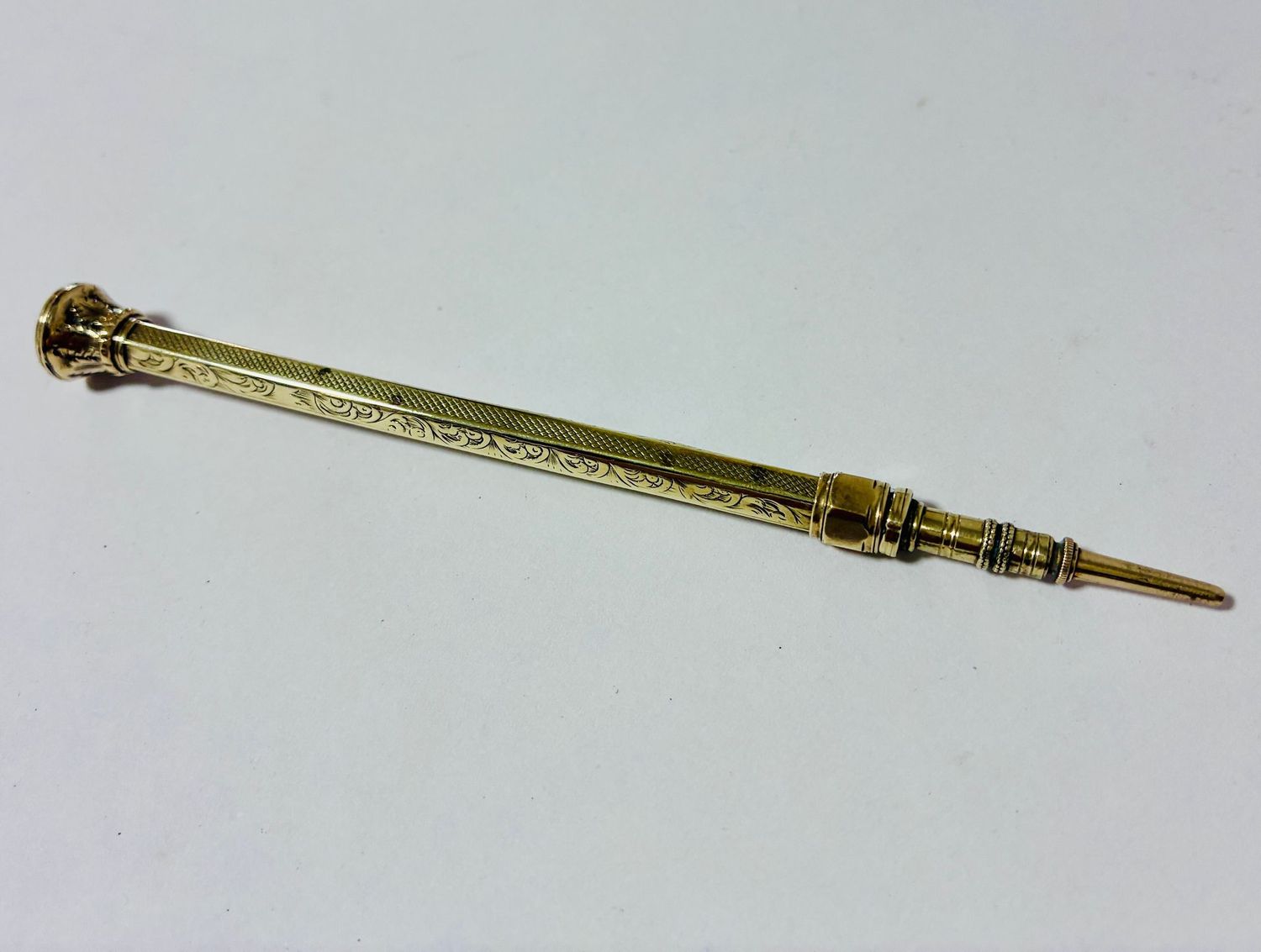 Antique Gold Propelling Pencil