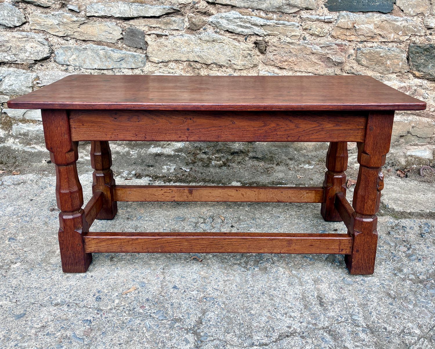 Mouseman Oak Coffee Table
