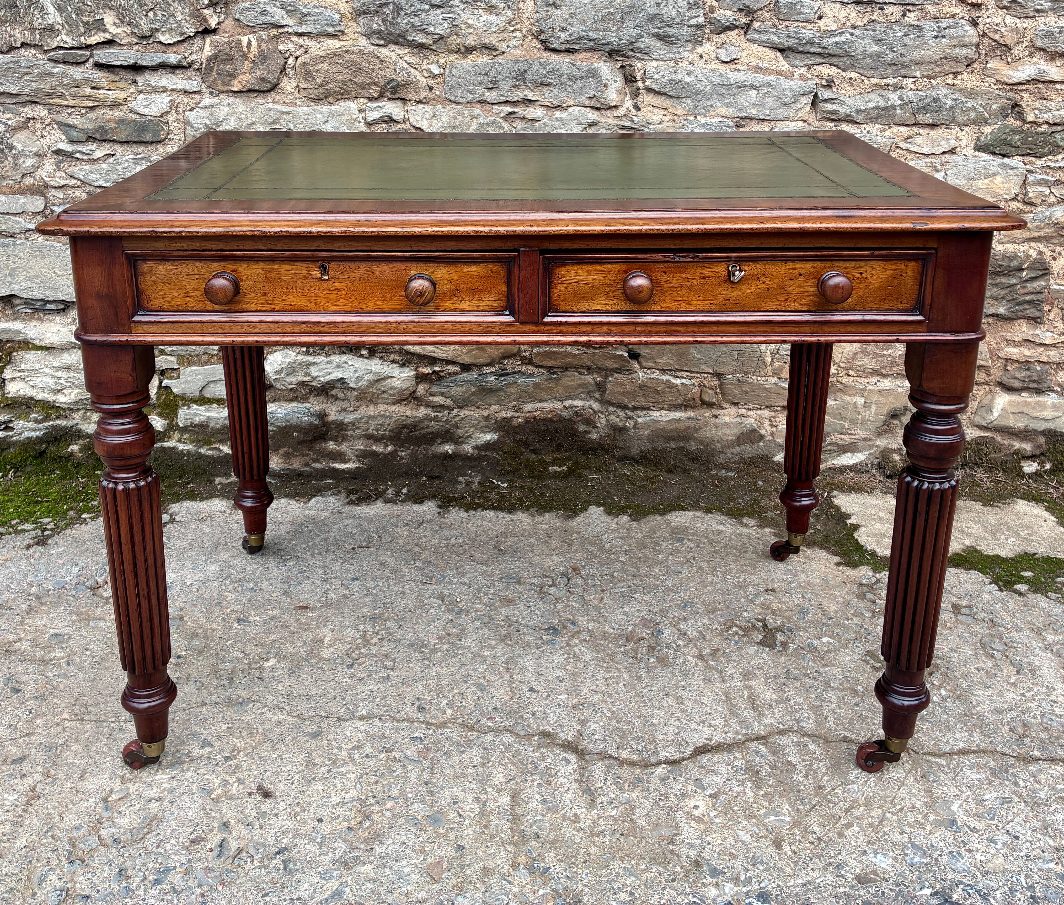 Victorian Mahogany Writing Table