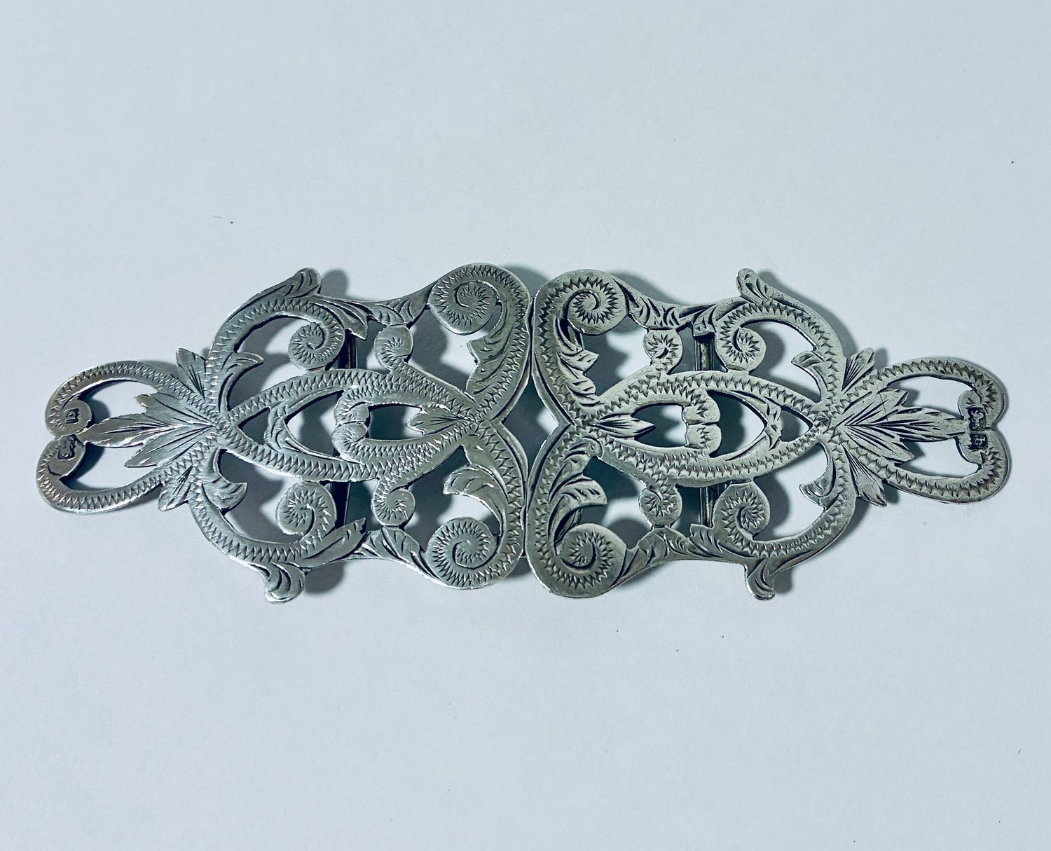 Victorian Silver Nurse's Buckle