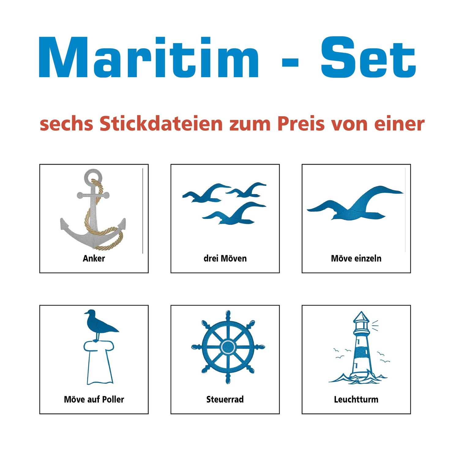 Anker - Maritim - Set