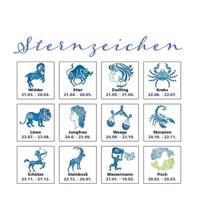 Sternzeichen