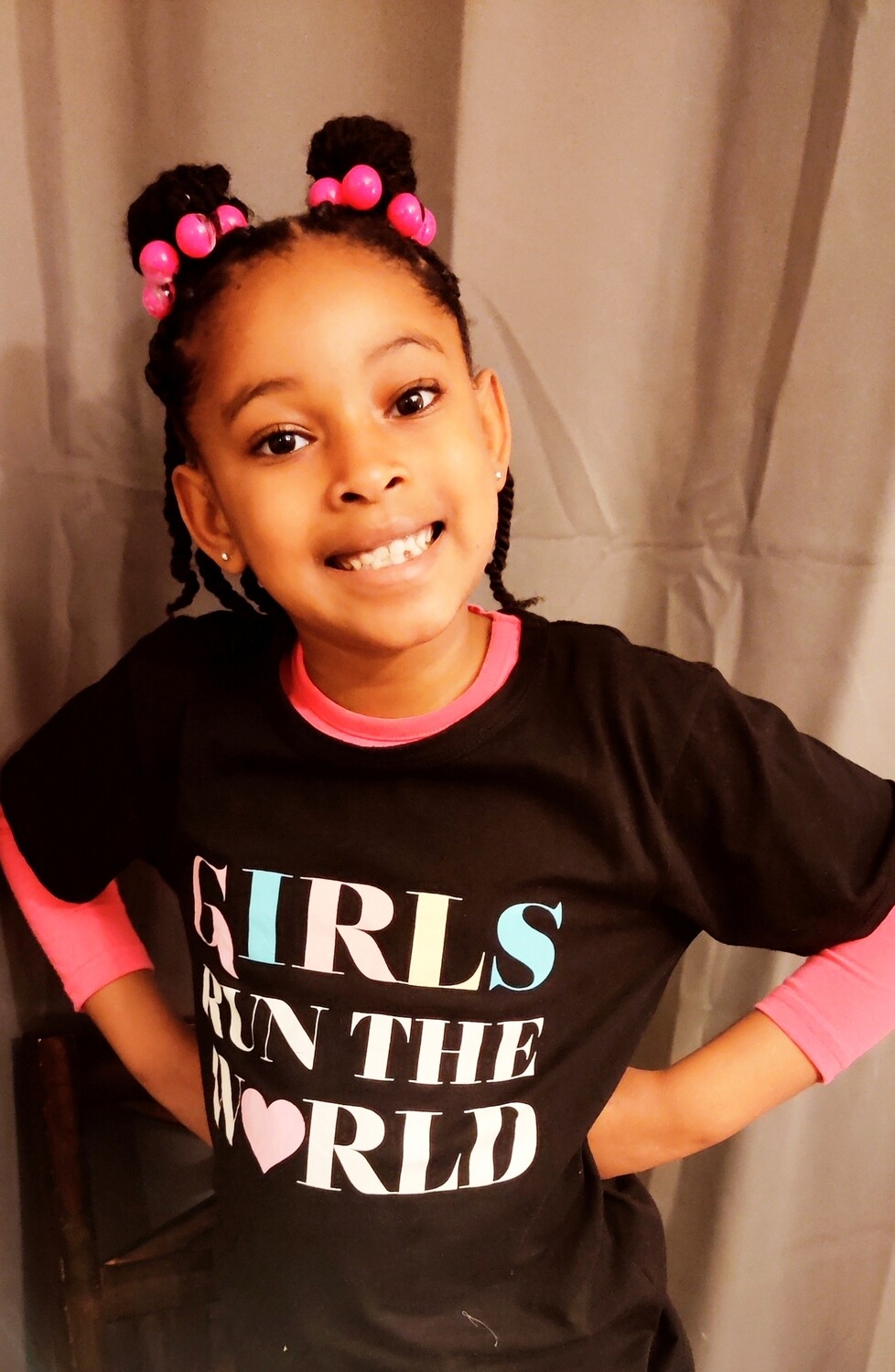 GIRLS RUN THE WORLD TSHIRT