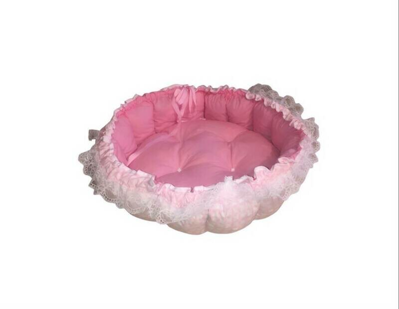 Berceau transportable rose