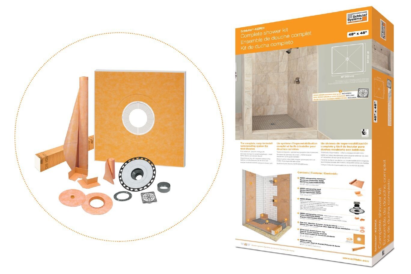 Kerdi Shower Kit