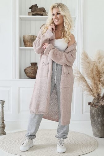 SLOWLY MORNING Cardigan, rose SLOWLY MORNING Cardigan, rose