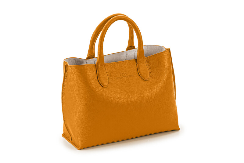 MARTJE genarbtes Leder curry – gold MARTJE genarbtes Leder curry – gold