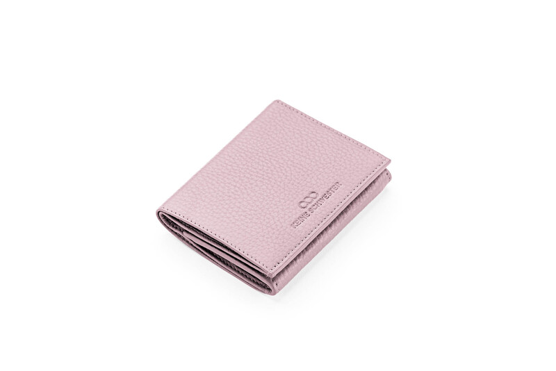 LIV genarbtes Leder flieder – silber LIV genarbtes Leder flieder – silber