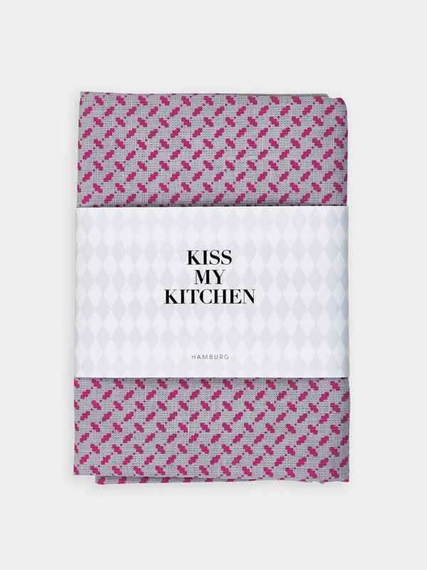 GESCHIRRTUCH PALI PUR grey pink GESCHIRRTUCH PALI PUR grey pink