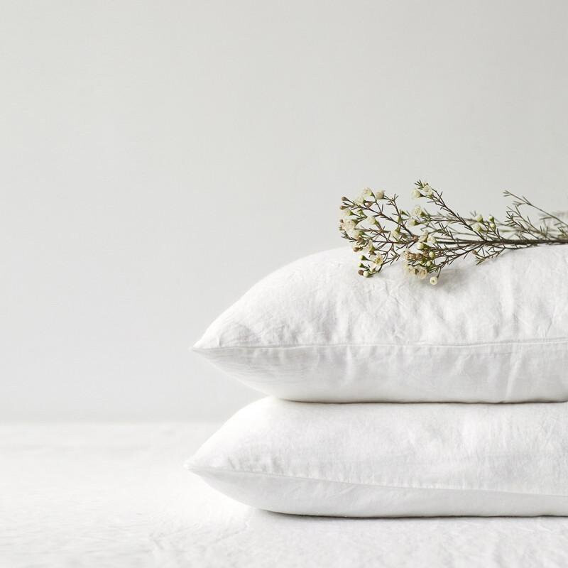 WHITE LINEN Kissenbezug WHITE LINEN Kissenbezug