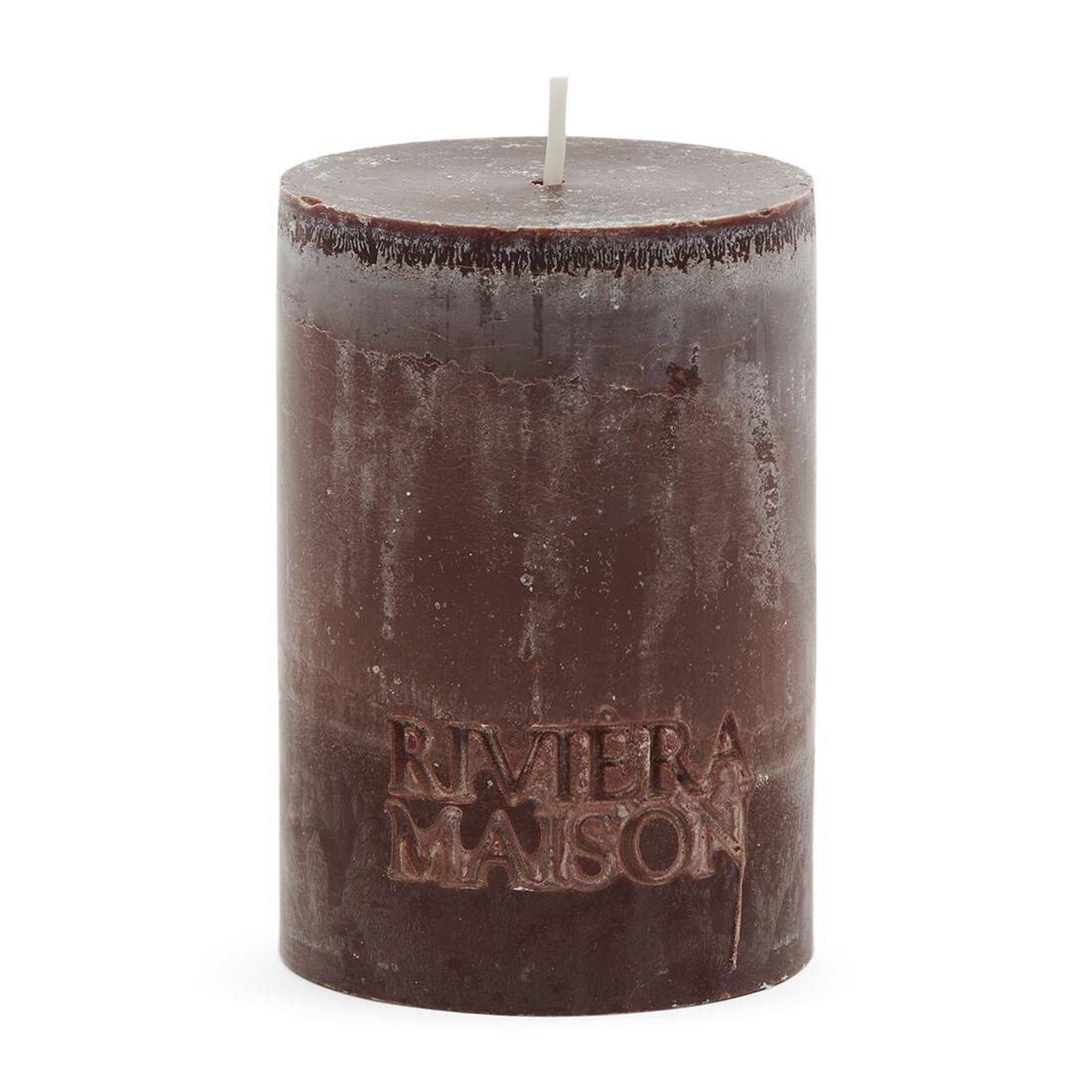 Pillar Candle ECO dark brown 7x10