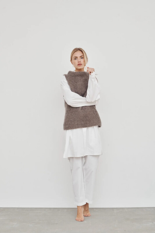 HOPE Vest, dark brown HOPE Vest, dark brown