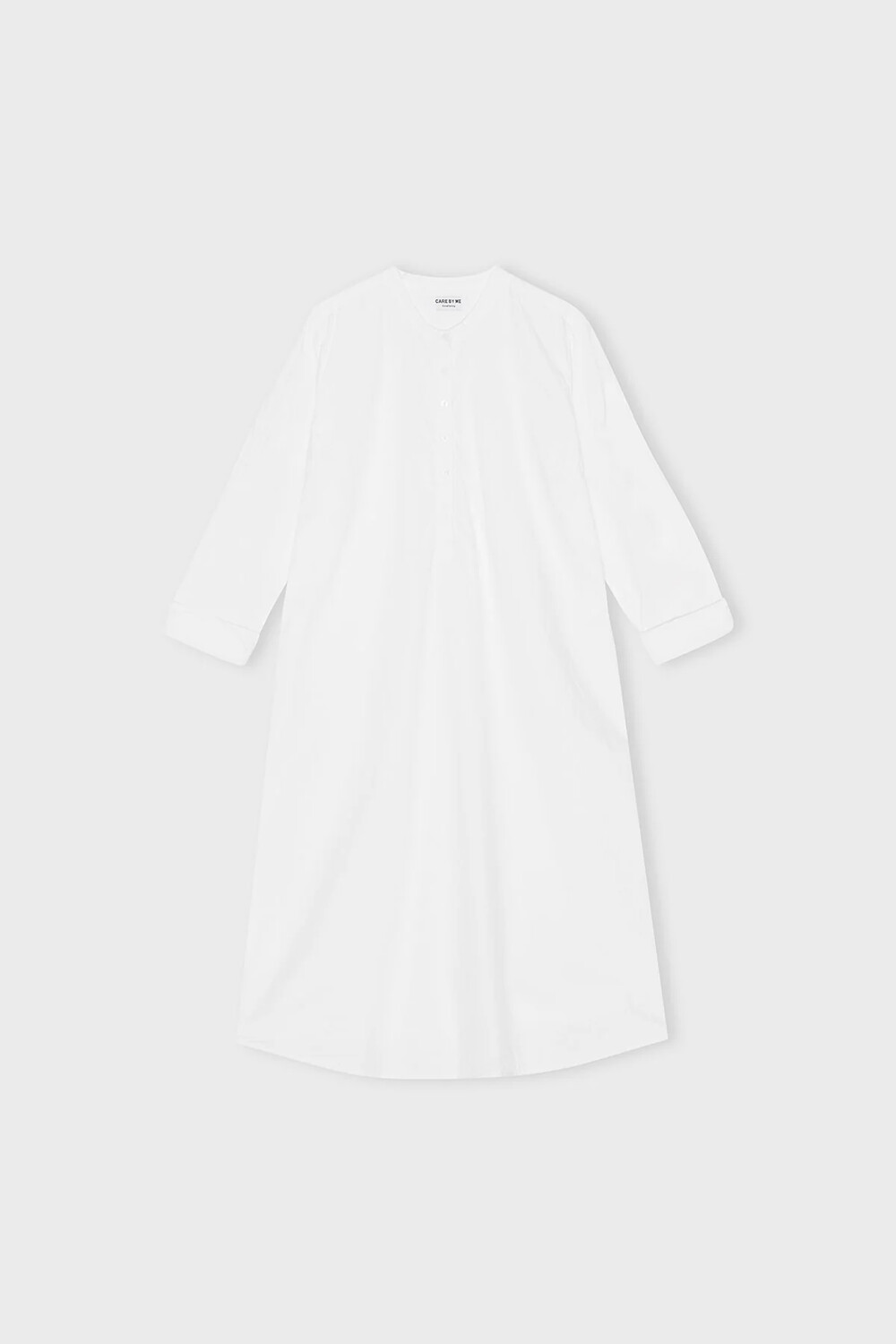 LAURA SHIRT DRESS, pure white