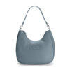 KÄTHE genarbtes Leder friesenblau - silber KÄTHE genarbtes Leder friesenblau - silber