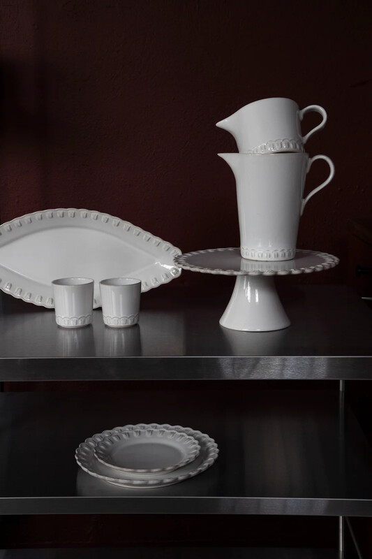 TULIPA Dessertplate, white TULIPA Dessertplate, white